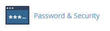 Old password